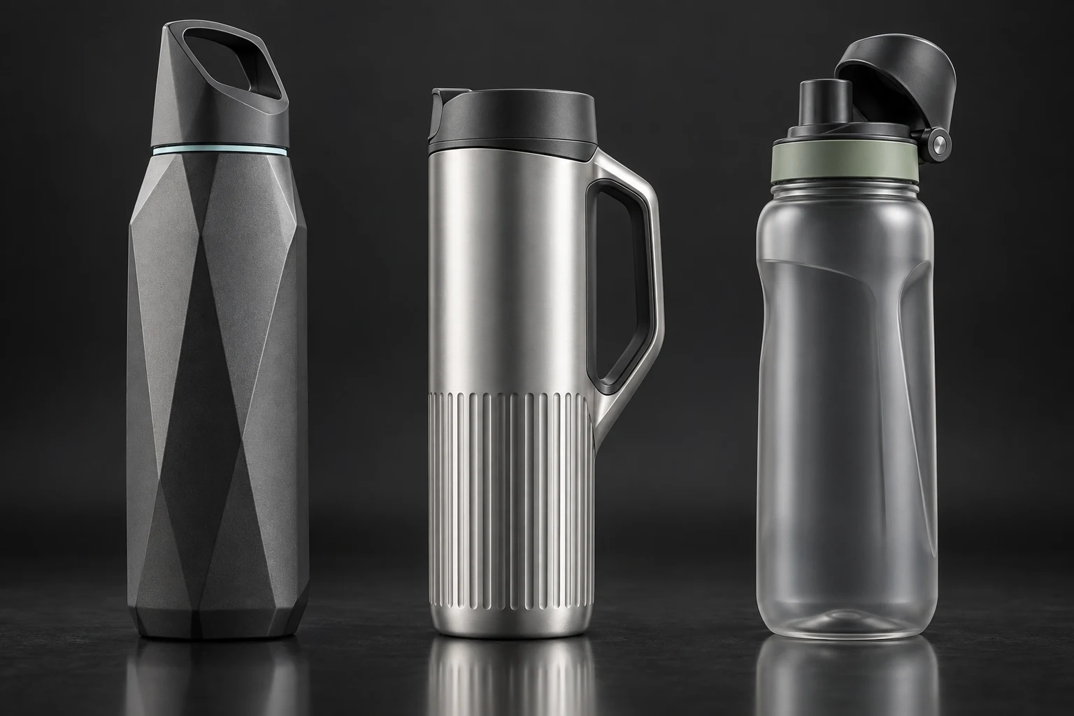 Three original tech-inspired drinkware concepts